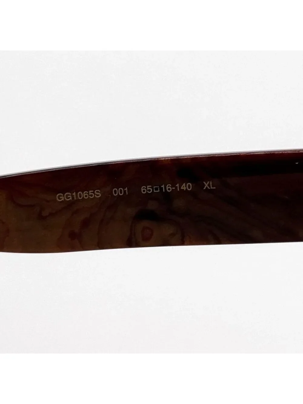 New Gucci Havana Brown Oversized Women Sunglasses GG1065S 001